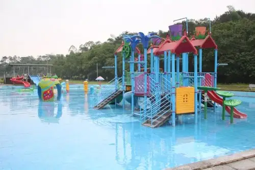 劲啊桂平金田一座水上游乐园在六一当天免费开放