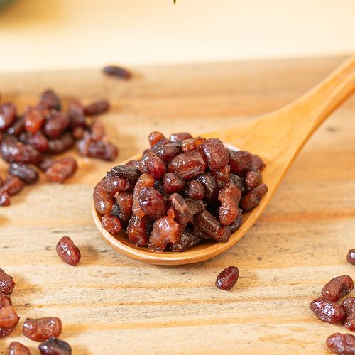豆香坊 糖纳红豆3kg袋装赤小豆糖渍豆糖纳豆甜品烘焙奶茶原料