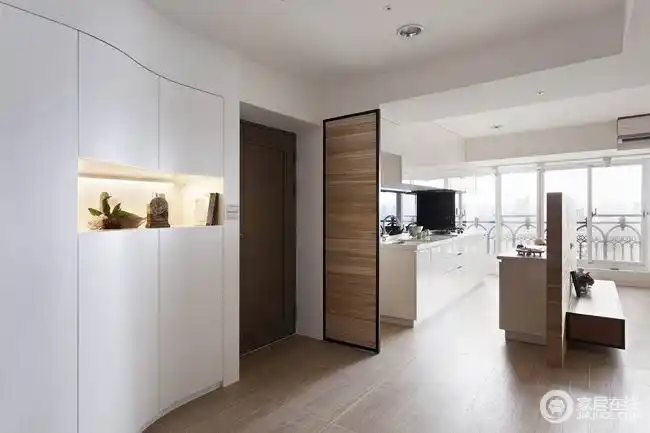 22平小户型装修案例 简约素雅的空间_389046-家居在线装修效果图