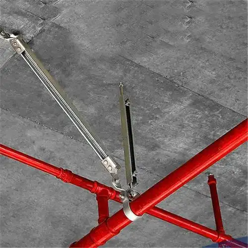 抗震支架_单管侧向支撑 众力达 水管抗震支架 管道抗震支架 抗震支