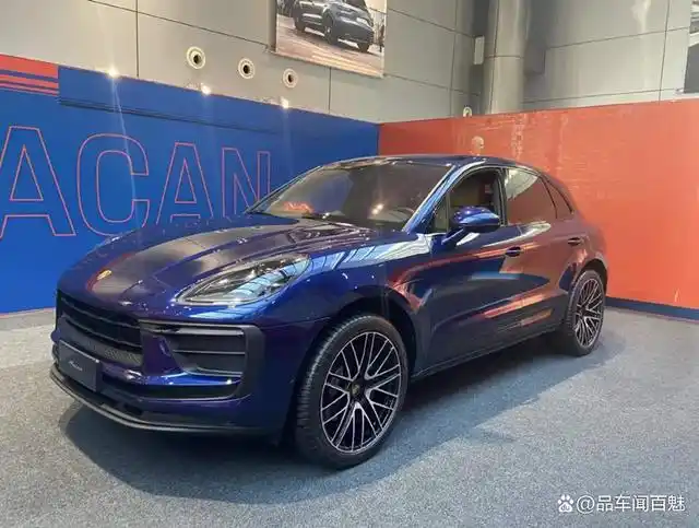 2022款保时捷macan到店前脸黑化首搭第四代ea888发动机