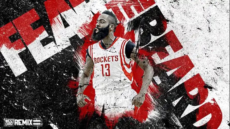 nba球星詹姆斯哈登桌面壁纸第11张