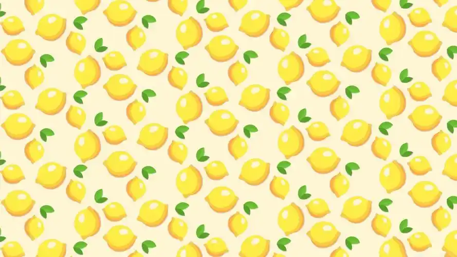 其它,柠檬,水果,卡通,柠檬平铺壁纸壁纸