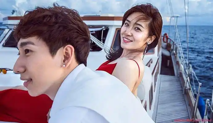 韩天宇刘秋宏婚礼 接亲现场热闹非凡俩满脸幸福羡煞旁人