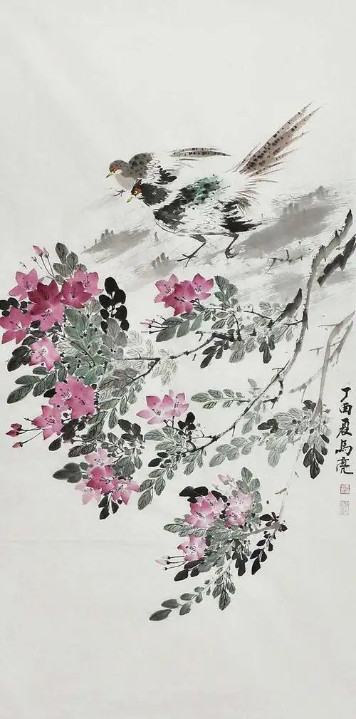 马亮花鸟画作品欣赏 - 美篇