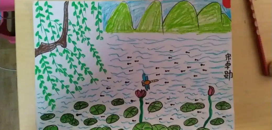 "——福田实验学校一年级二班古诗配画主题活动