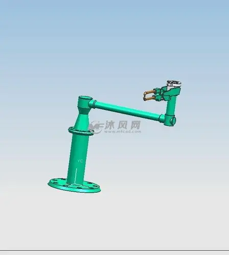 铆焊机械手三维图