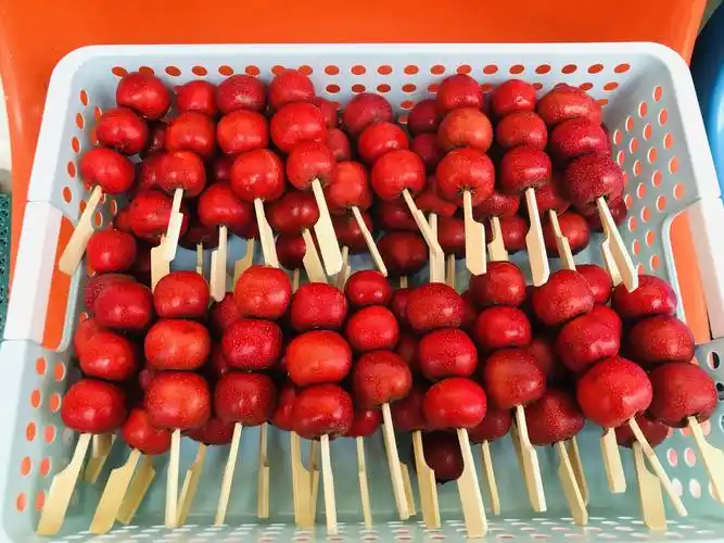 糖葫芦串好了