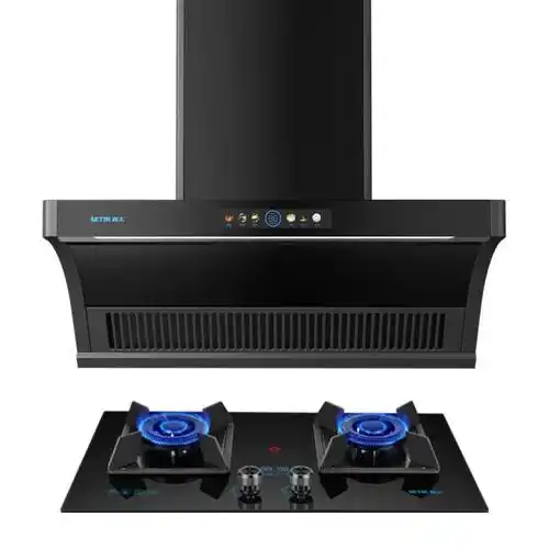 【23元券】森太b952顶侧抽油烟机燃气灶16档智能变频语音家用烟机灶具