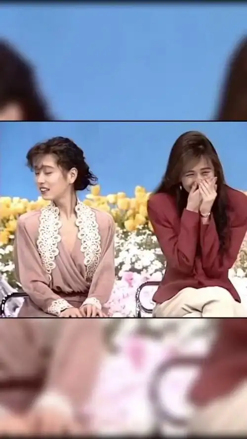两个神仙美女同框#中森明菜 #工藤静香