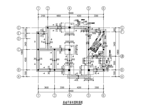 乡村自建房小别墅结构施工图