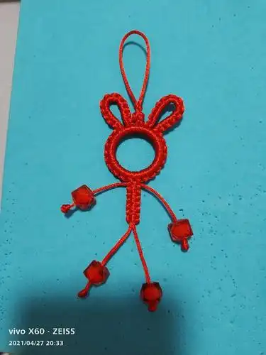 小兔子-编法图解-作品展示-中国结论坛