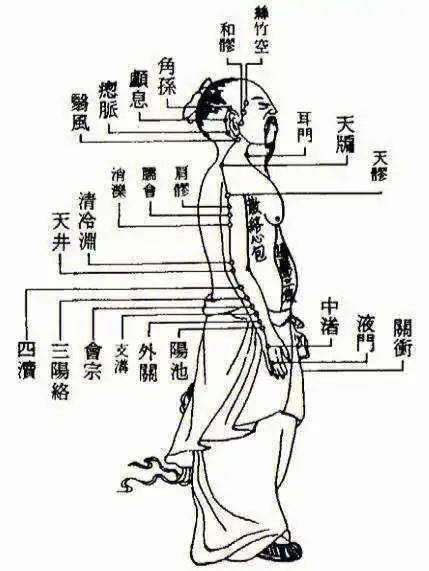 跟倪师学针灸的第32天手少阳三焦经1