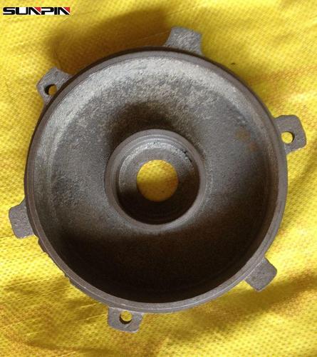 单相电机端盖外用开关档盖 铸铁后盖205轴承147 145 161