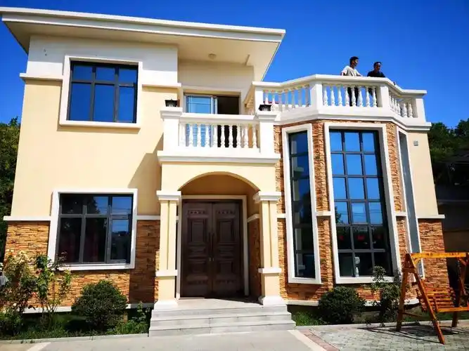 农村10米面宽自建轻奢别墅, 精致装修 厨房神器,成就独一无二之美