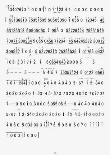 老朋友进行曲(短笛)军乐简谱