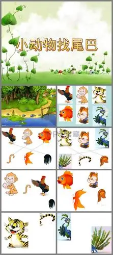 小动物找尾巴ppt课件