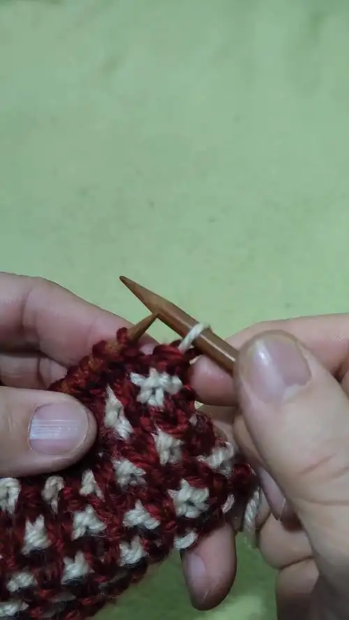 满天星织毛衣棒针编织 手工编织-度小视