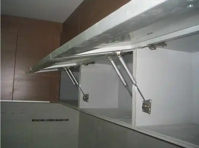 特价橱柜支撑液压杆上翻门缓冲支架气动柜门支撑杆伸缩胶头气压杆