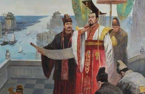 隋炀帝下扬州与剪纸