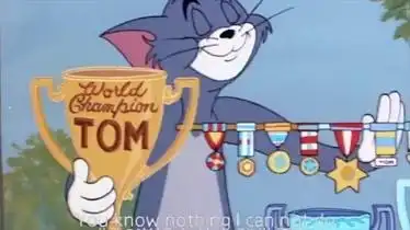 猫和老鼠,汤姆了不起的奖杯,到手的奖杯不见了-综艺-完整版视频在线