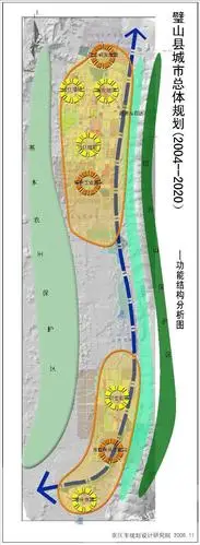 1,《重庆市璧山县县城总体规划(2004-2020)》为更好地适应社会经济