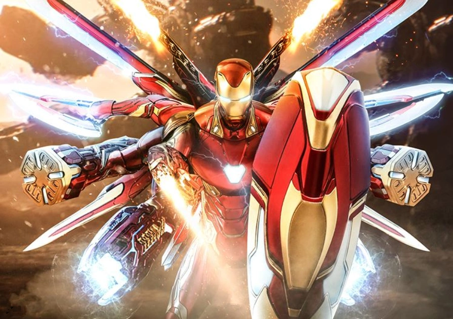 《复联4》曝钢铁侠概念海报,新战甲样式超帅战力爆表