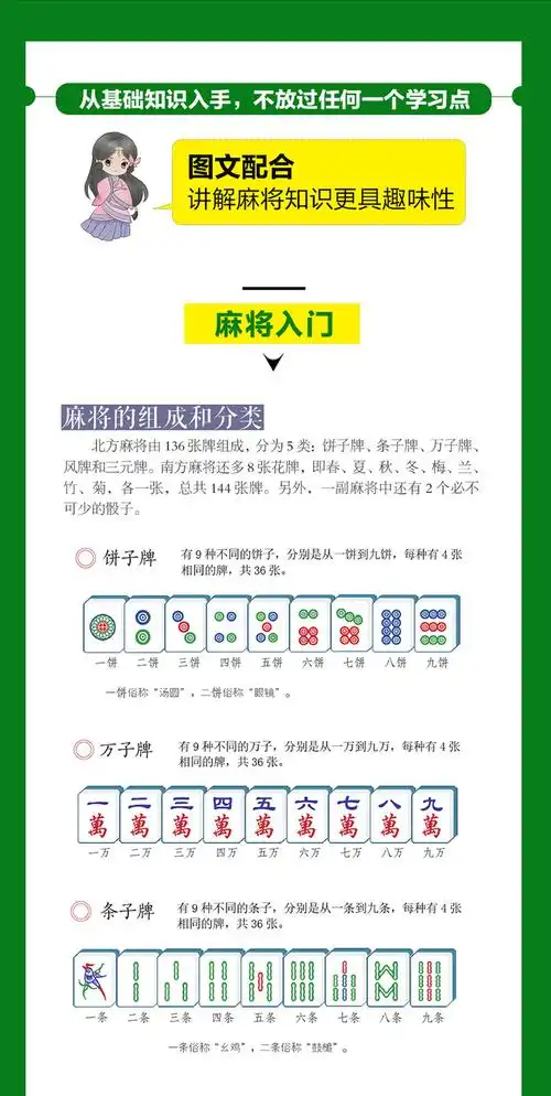 看图学打麻将全彩图解版