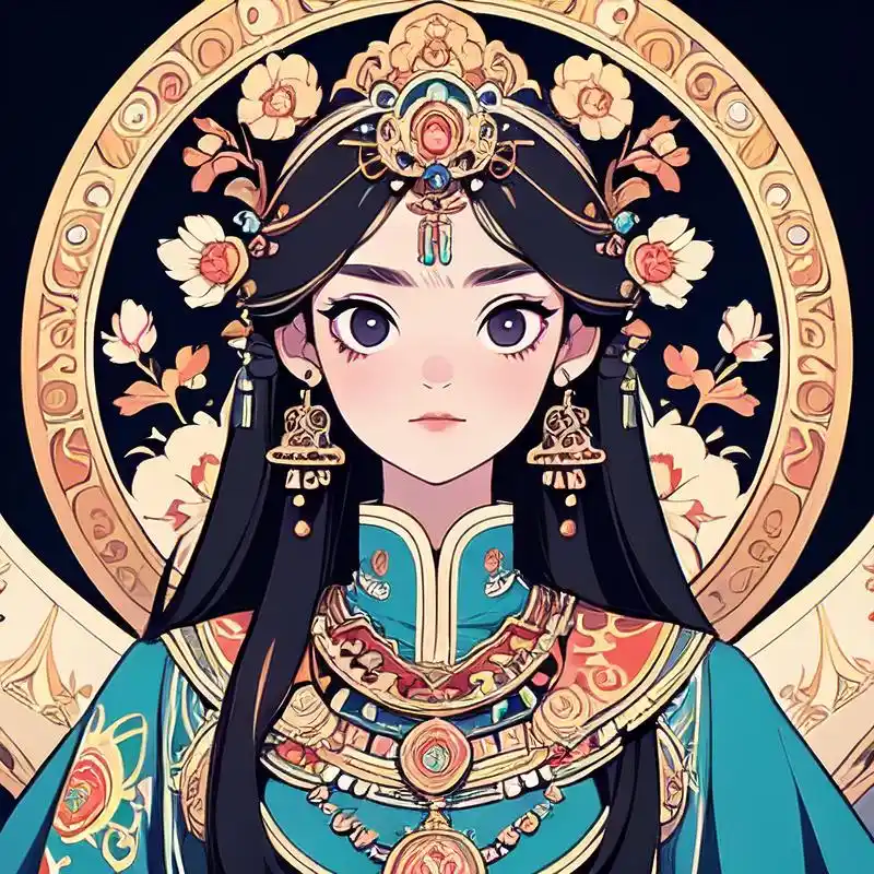 天秤座女生的专属漫画头像 94