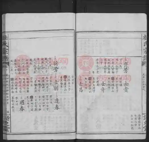 诗史堂杜氏宗谱 [12卷,首2卷]第4本 - 杜氏堂号字辈查阅 - 族谱网