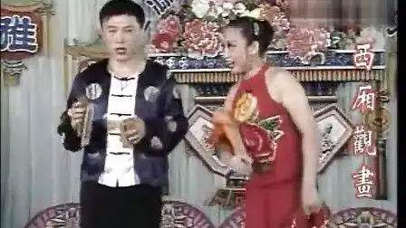 二人转正戏 大西厢抱板观画 徐秀丽 吉忠利