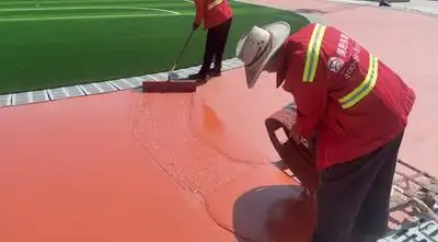 epdm塑胶跑道_环氧地坪施工-道路交通标线-塑胶跑道施工-四川美恩