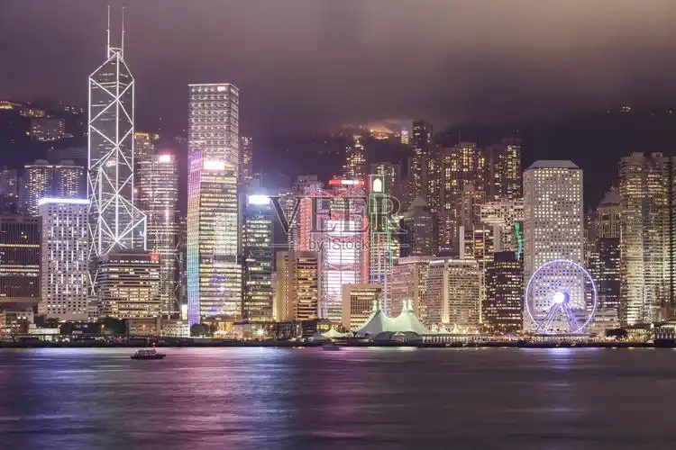 香港维多利亚港照片摄影图片