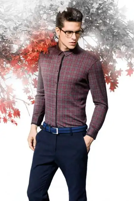 巴贝男装新品展示