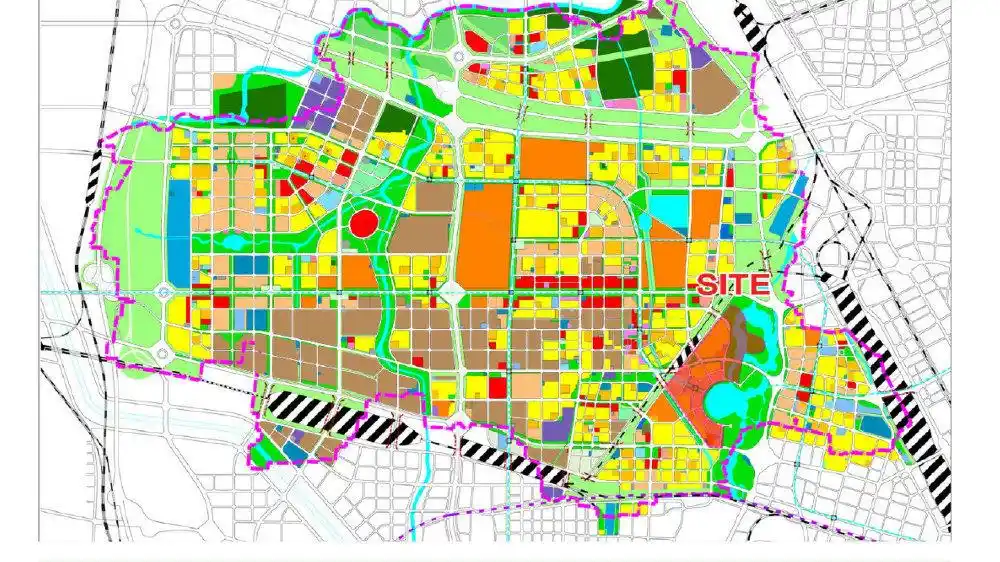 郑州高新区化工路以北西流湖片区控制性详细规划
