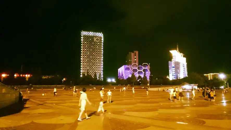 你好,暑假!301班蔡卓欣——丹城小夜色