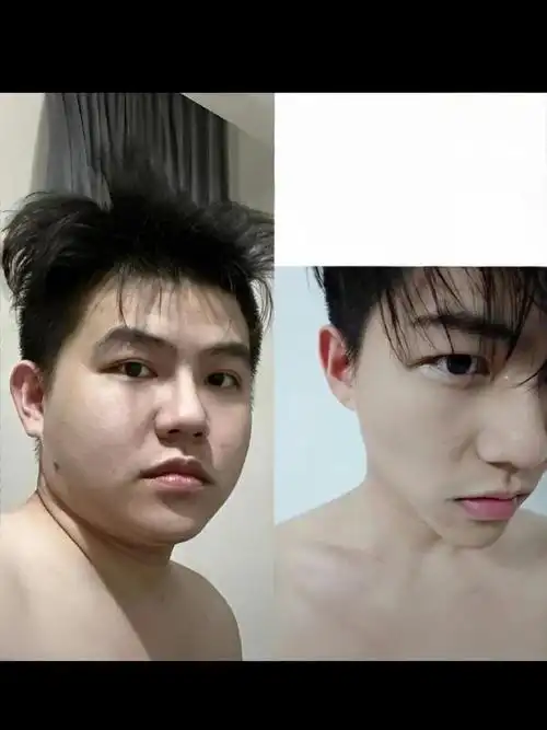 一个人变瘦后到底能多好看#敢不敢晒出你胖瘦的对比