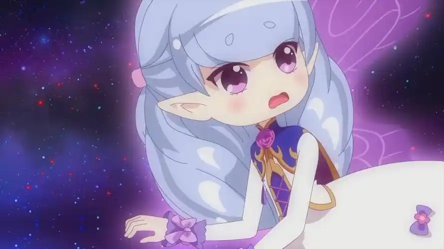 小花仙第三季 没黑化之前的小时候的芬妮 自截