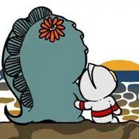 奥特曼打小怪兽情侣头像一左一右【点击鼠标右键下载】