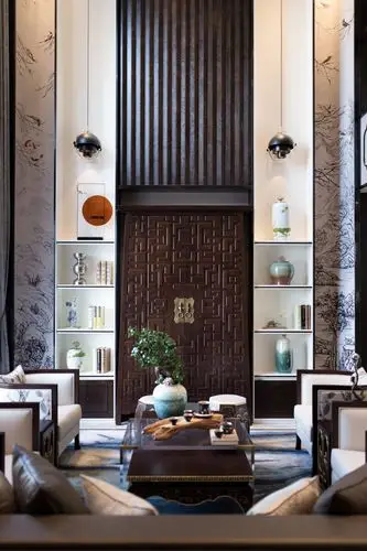 432㎡水岸联排新中式别墅样板房 --伊派设计