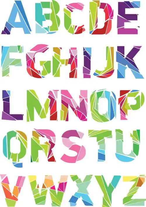 时尚个性英文字母
