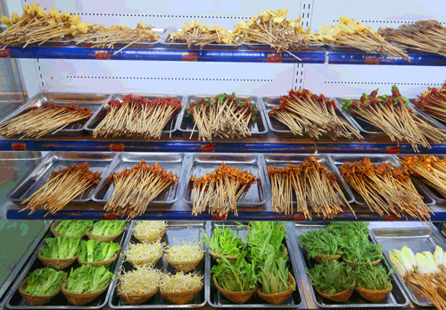 任性撸串499元抢吾悦印象成都61小郡肝串串香100元菜品券满100可用