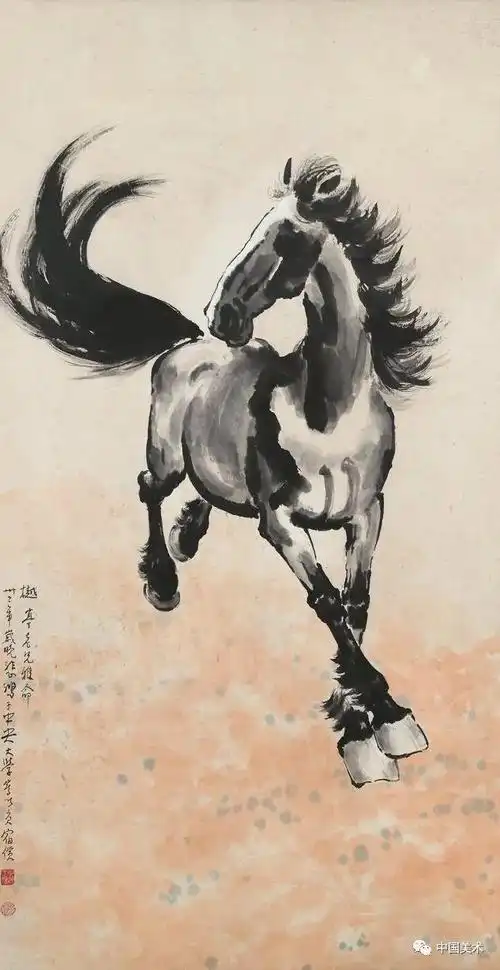 徐悲鸿画马(高清80图)|水墨|写意|中国画_网易订阅