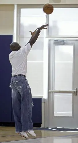 4个角度的乔丹投篮图片分享