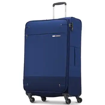 samsonite/新秀丽万向轮软布箱拉杆箱行李箱商务旅行箱 38n 蓝色
