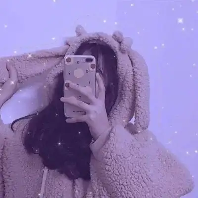 手机遮脸头像女,高清亮闪闪的手机挡脸头像女生图片