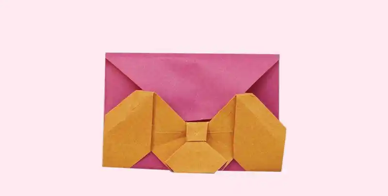 长方形笔友折纸信封