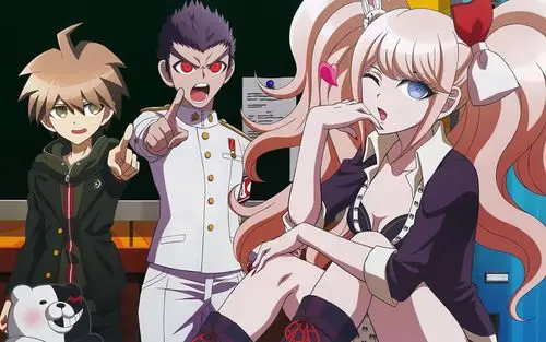 《弹丸论破》动漫宽屏高清电脑桌面主题壁纸图片下载