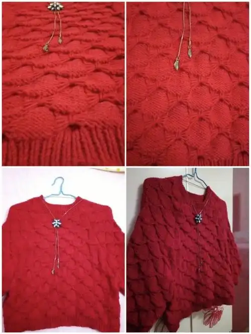 棒针蝴蝶花样教程