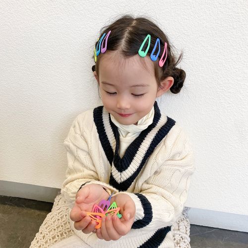 儿童童可爱五角星发夹宝宝bb女童头饰不伤发小女孩发饰